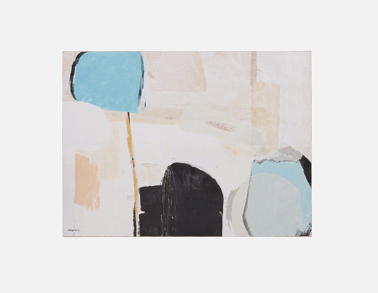 DOVE - acrylic painting 120 x 160 cm - Multi