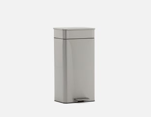 CIRRO - poubelle à pédale en acier inoxydable 30 l - Acier