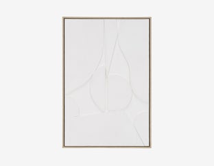 ORSA - painting 103x143cm - White