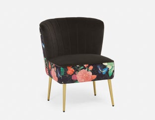 BLOSSOM - accent chair - Black