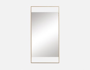 PIERCE - miroir 60 cm x 120 cm - Or