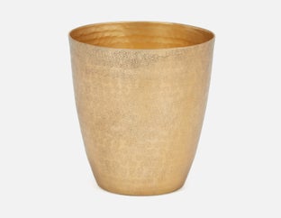 PATAN - aluminum bin 24cm - Gold