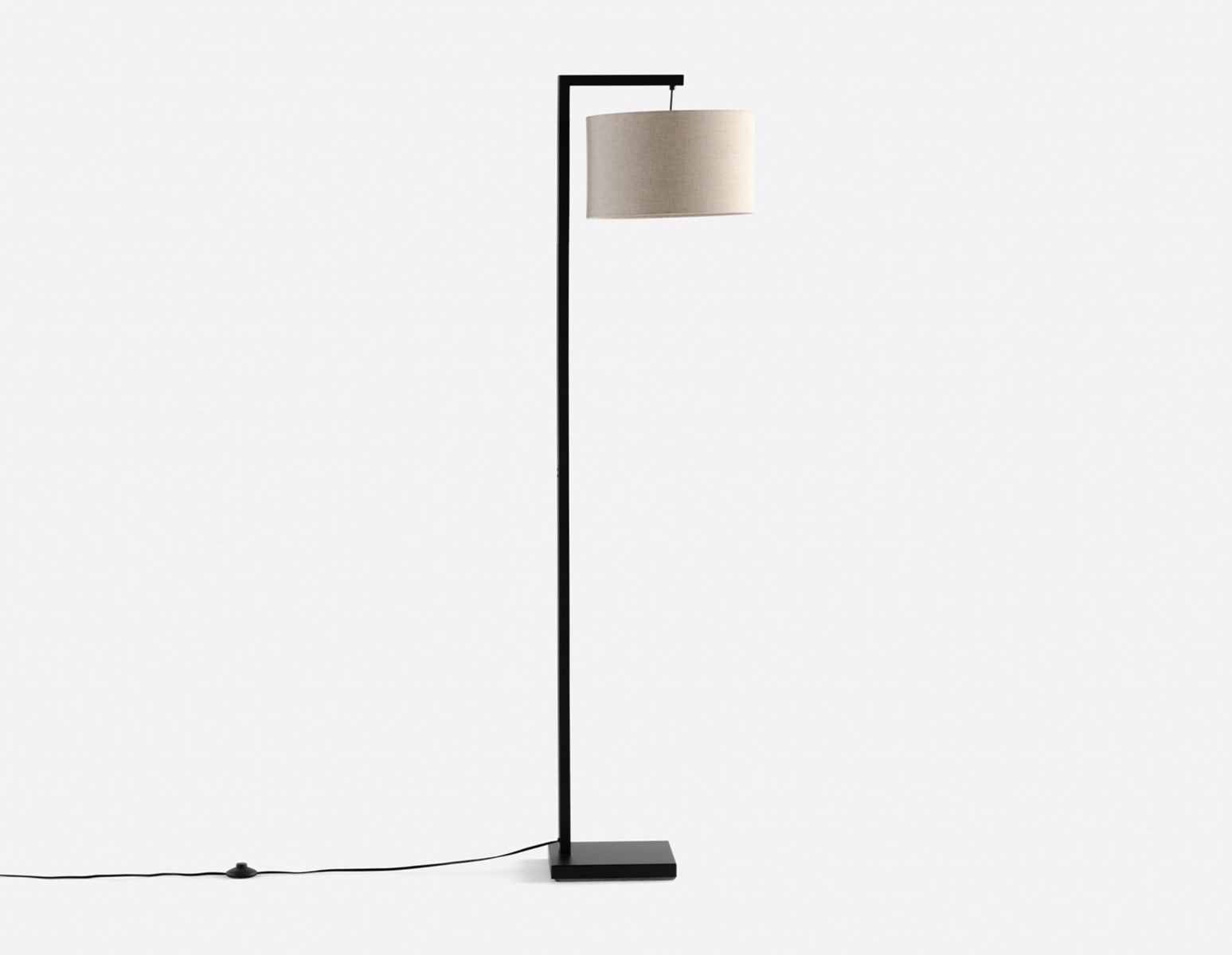 NILO - floor lamp 180 cm height - Black