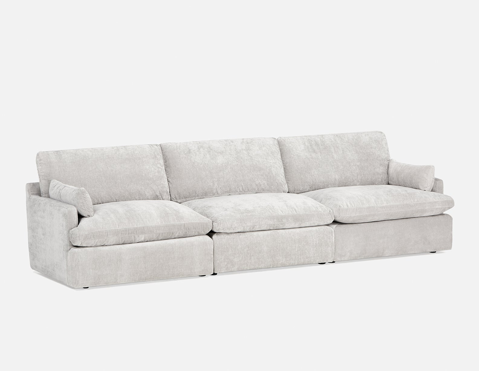 CHABLIS - 3-pc modular interchangeable sofa - Grey