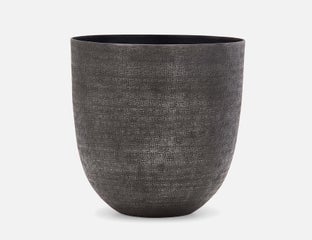 HOKA - aluminum pot 30 cm - Black