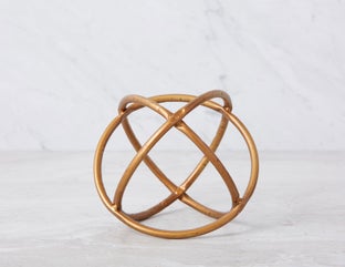 OLINDA - boule décorative 17 cm - Or
