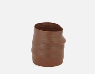 ASHLEIGH - ceramic vase 21cm - Copper Rose