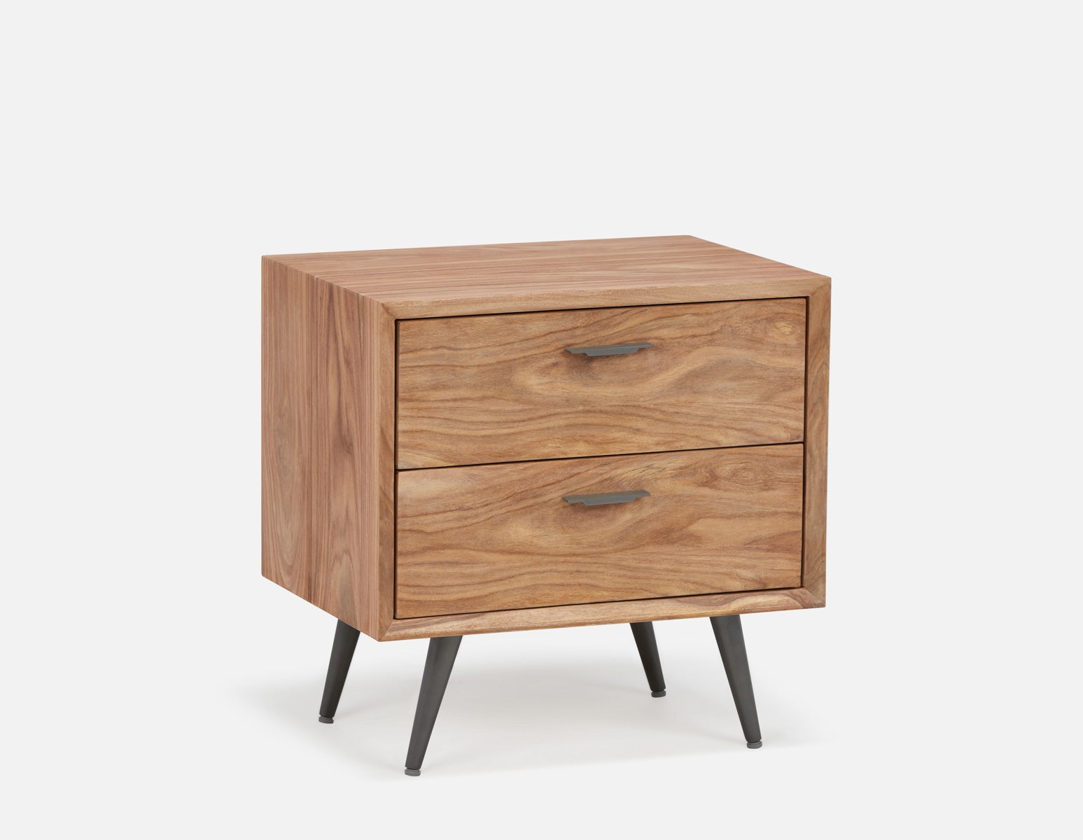 JENSON - rosewood nightstand - Brown