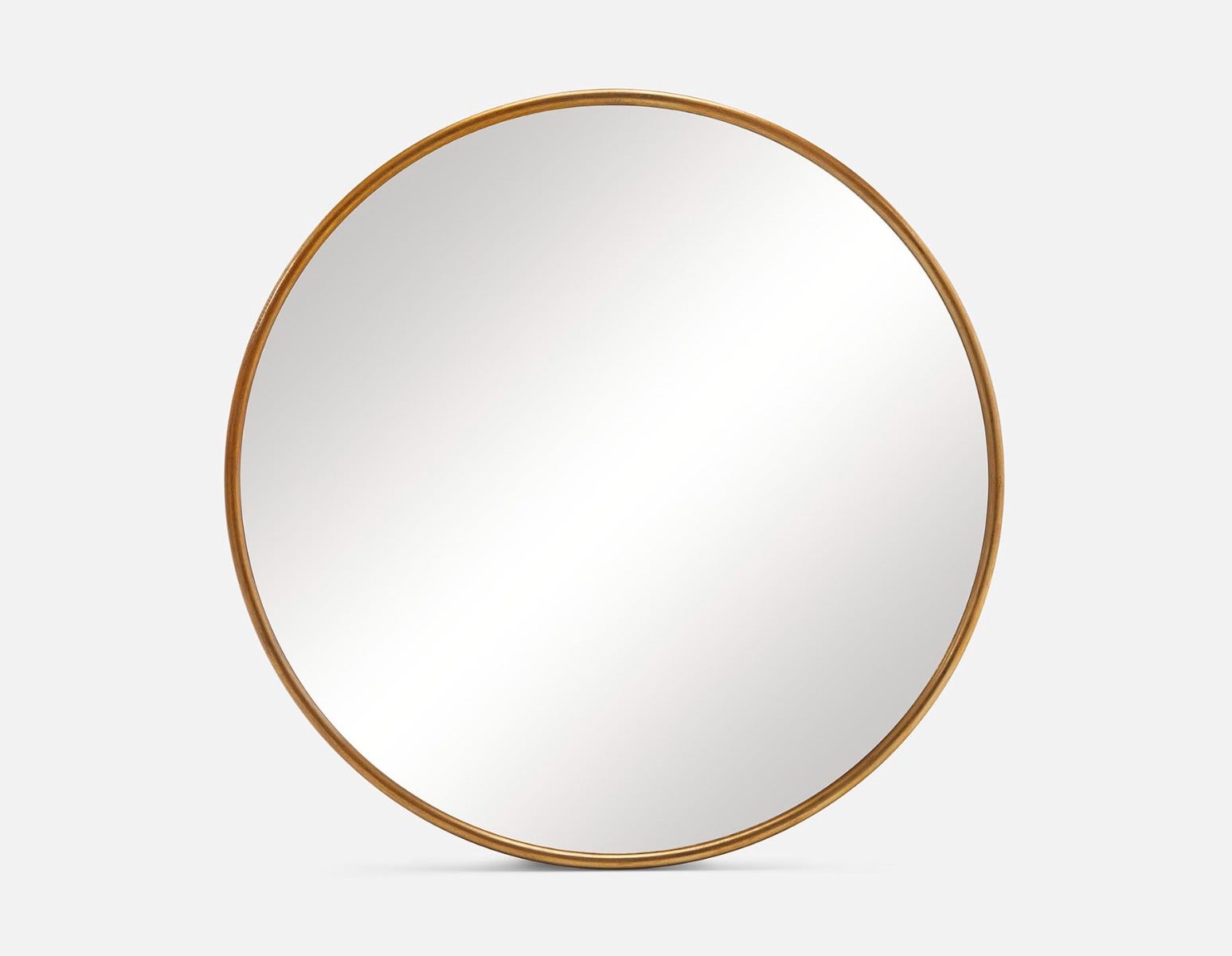VEDA - miroir avec cadre en métal 120 cm - Or