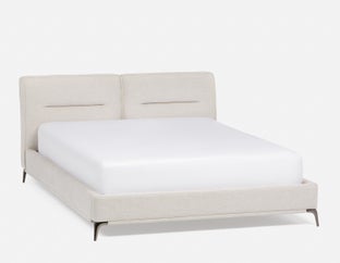 CLARKSON - king size bed - Sand