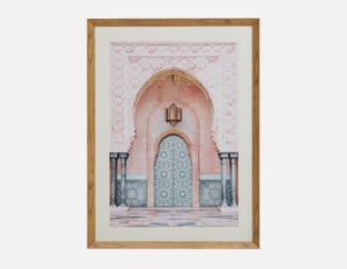 CASABLANCA - framed wall art 60 cm x 80 cm - Multi