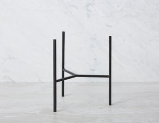 SILA - plant stand 24 cm - Black