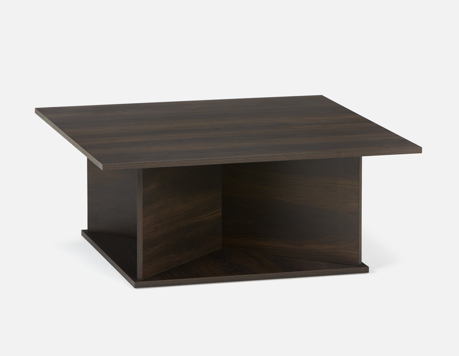 LUCAS - square coffee table - Brown