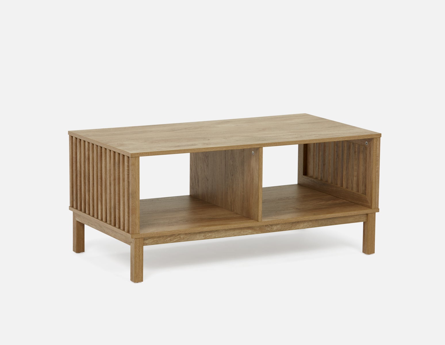 RIONA - table basse style japandi - Naturel