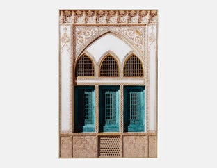 AMERIHA - framed giclée 100 cm x 150 cm - Multi
