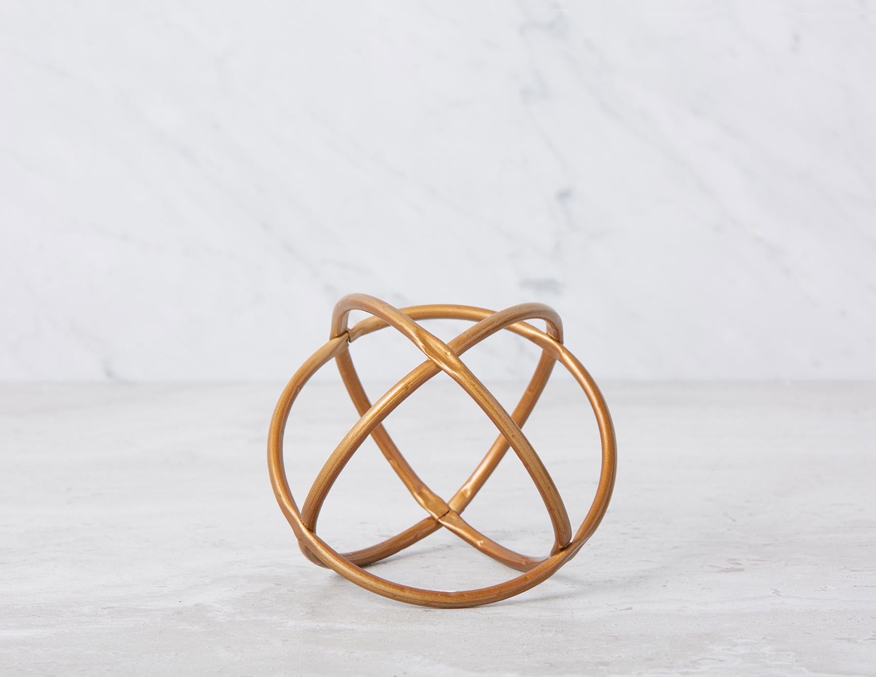 OLINDA - boule décorative 14 cm - Or