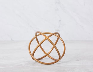 OLINDA - boule décorative 14 cm - Or