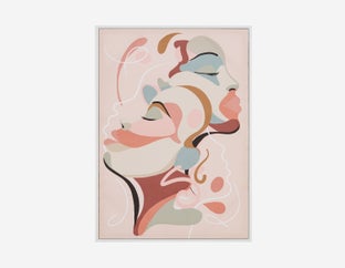 FORTE - framed giclée 50x70cm - Multi