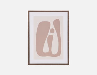 ALVIN - framed wall art 31x41cm - Multi