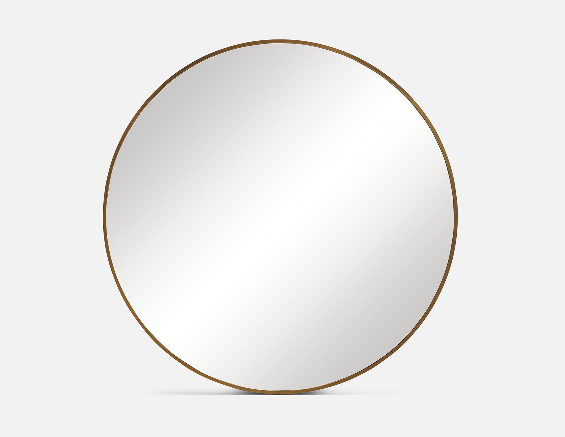 JAMMU - mirror 80 cm - Brass