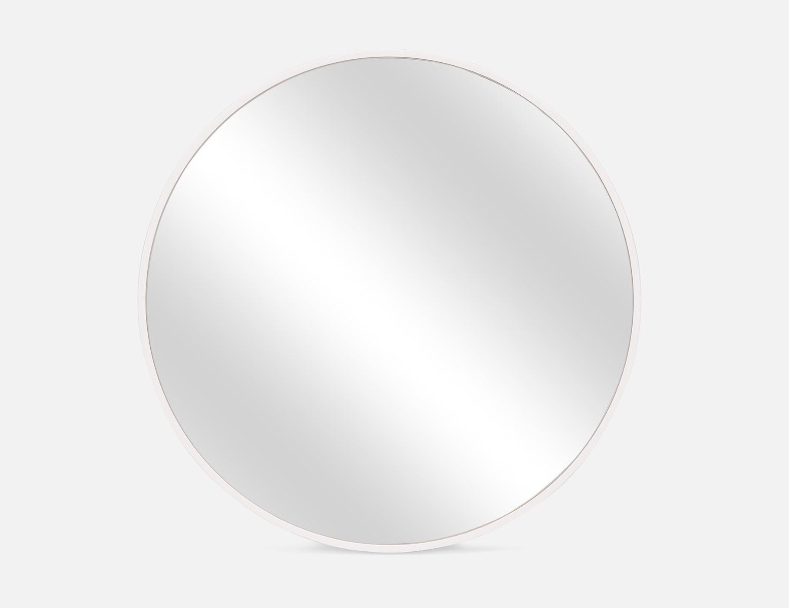 CIRCA I - mirror 80 cm - White