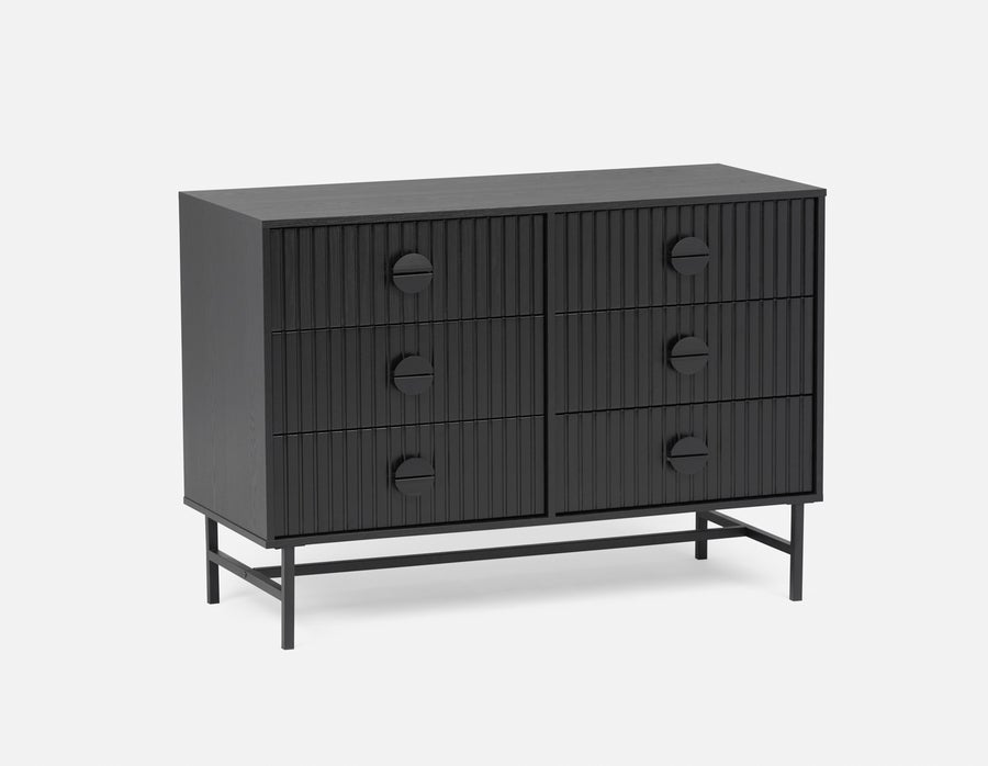 MONTANA modern 6-drawer dresser undefined