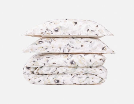 ENFIELD - 3-piece queen duvet cover set - Beige