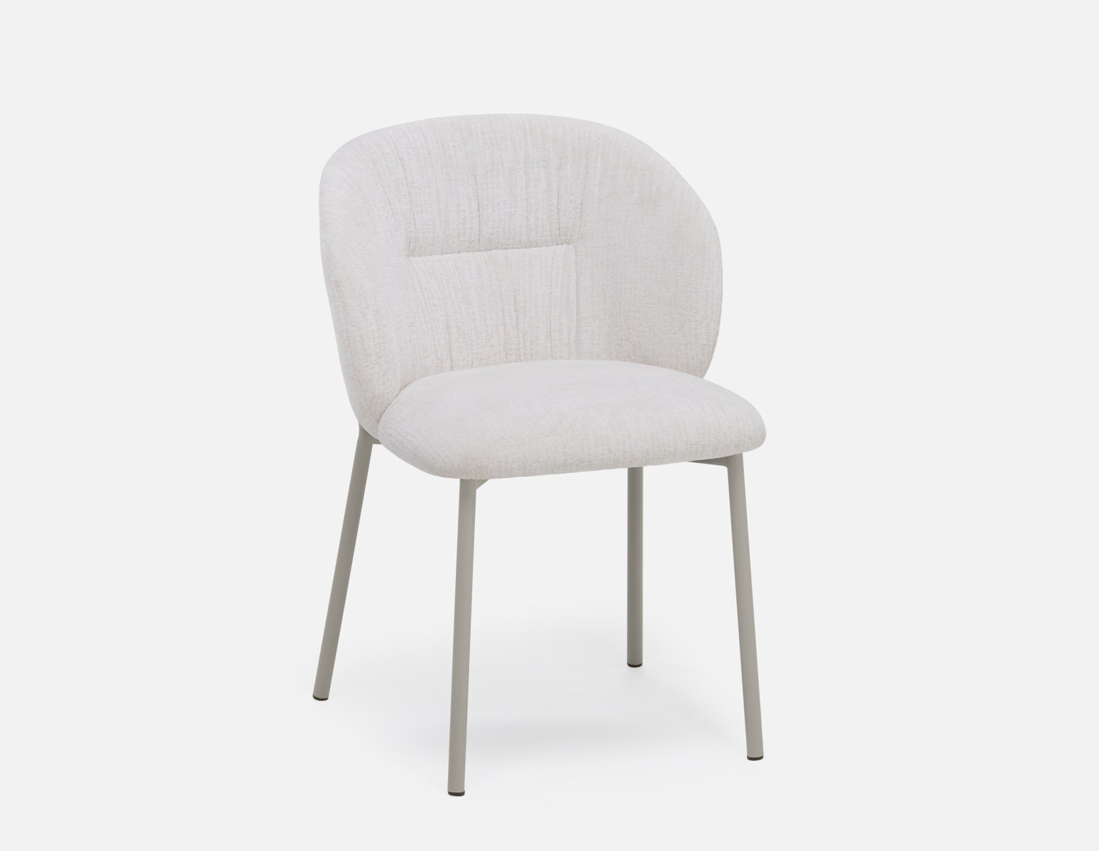 ELODI - contemporary dining chair - White