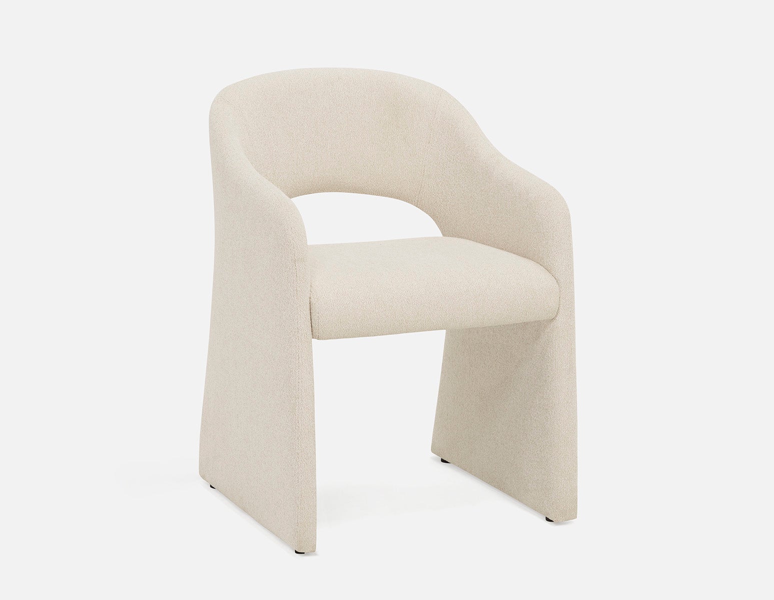 AZROU - modern minimalist dining armchair - Beige