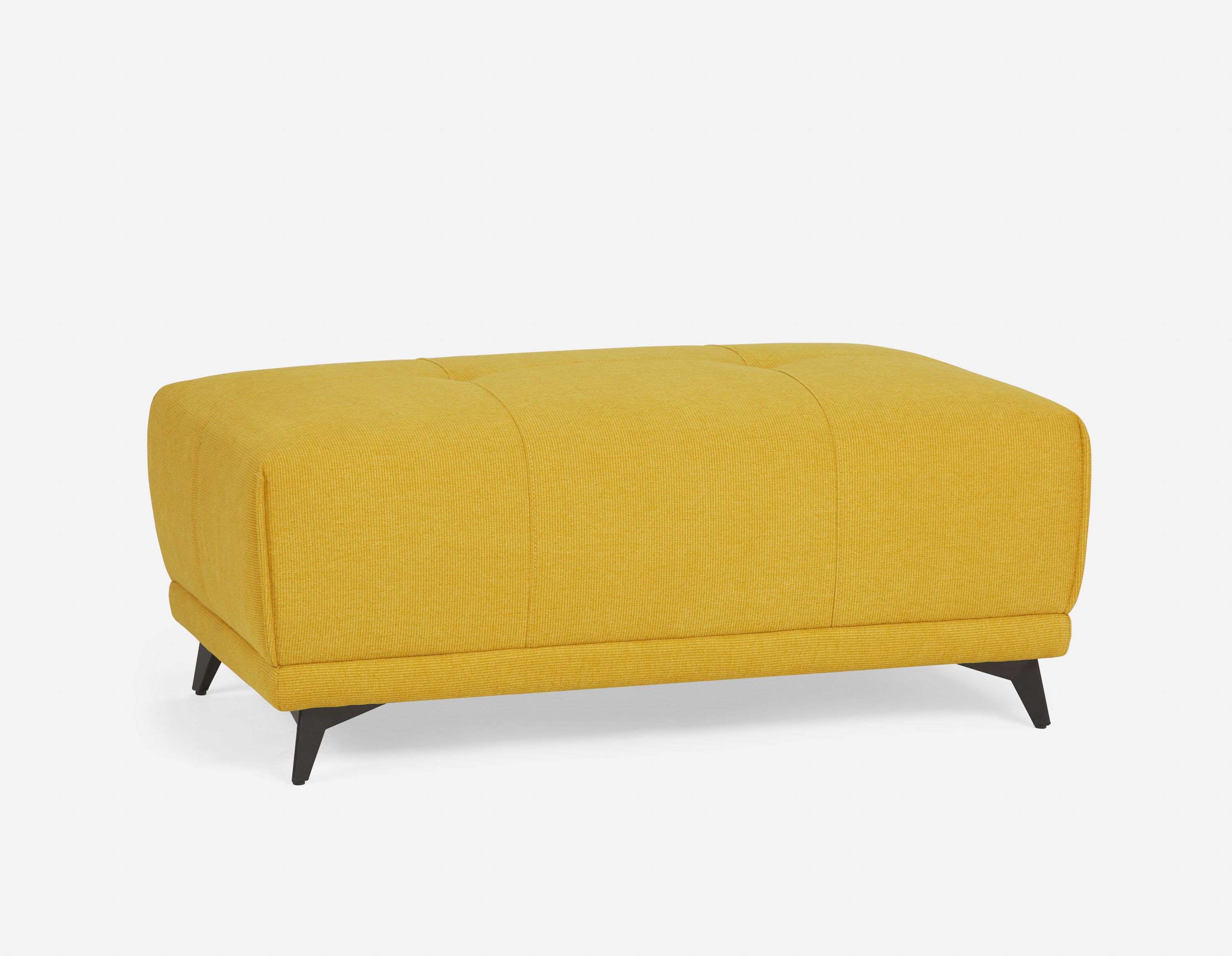 SIMON - pouf - Jaune