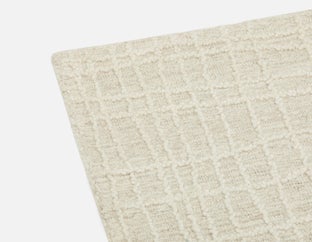 OUREA - hand tufted wool rug 10'x12' - Ivory