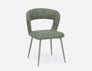 KIRIL - chaise de salle à manger moderne contemporaine - Olive
