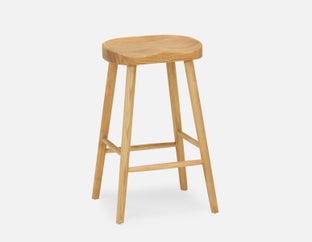 BRIE - tabouret de comptoir 69cm - Naturel