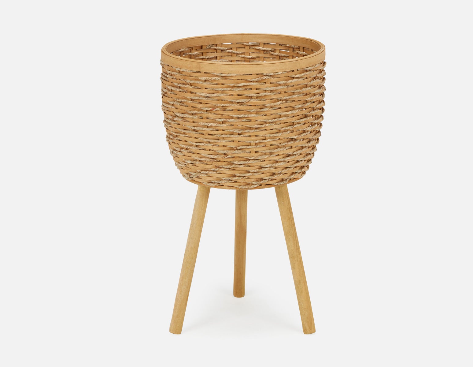 DAN - bamboo planter 37cm - Natural