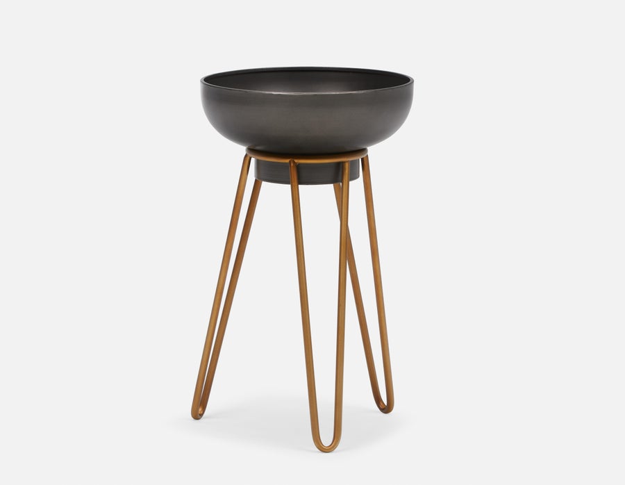 KUSHINA cache-pot en métal et support 60 cm undefined