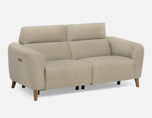 DAWN - modern contemporary power-recliner sofa - Taupe