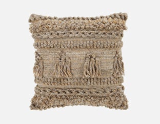 MAURO - coussin 45cm x 45cm - Beige