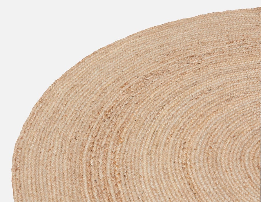 PERU braided jute rug 6' undefined