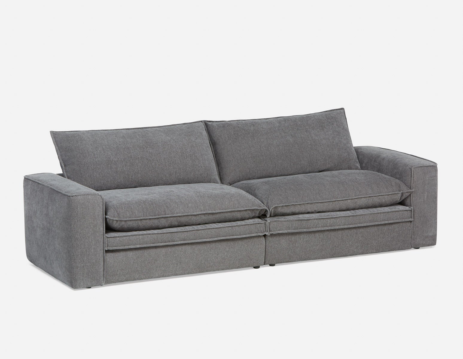 KEVIN - 3-seater sofa - Grey