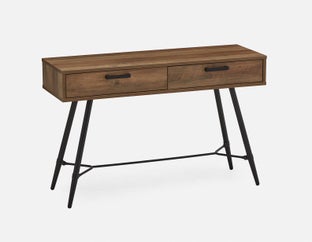 NASH - console table 120 cm - Brown