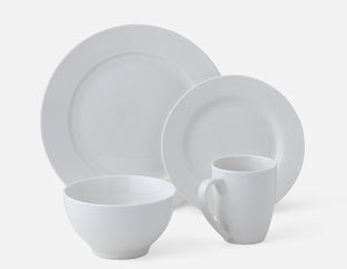 INNA - 16-piece dinnerware set - White