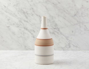 KABIN - vase en céramique 36 cm - Multi