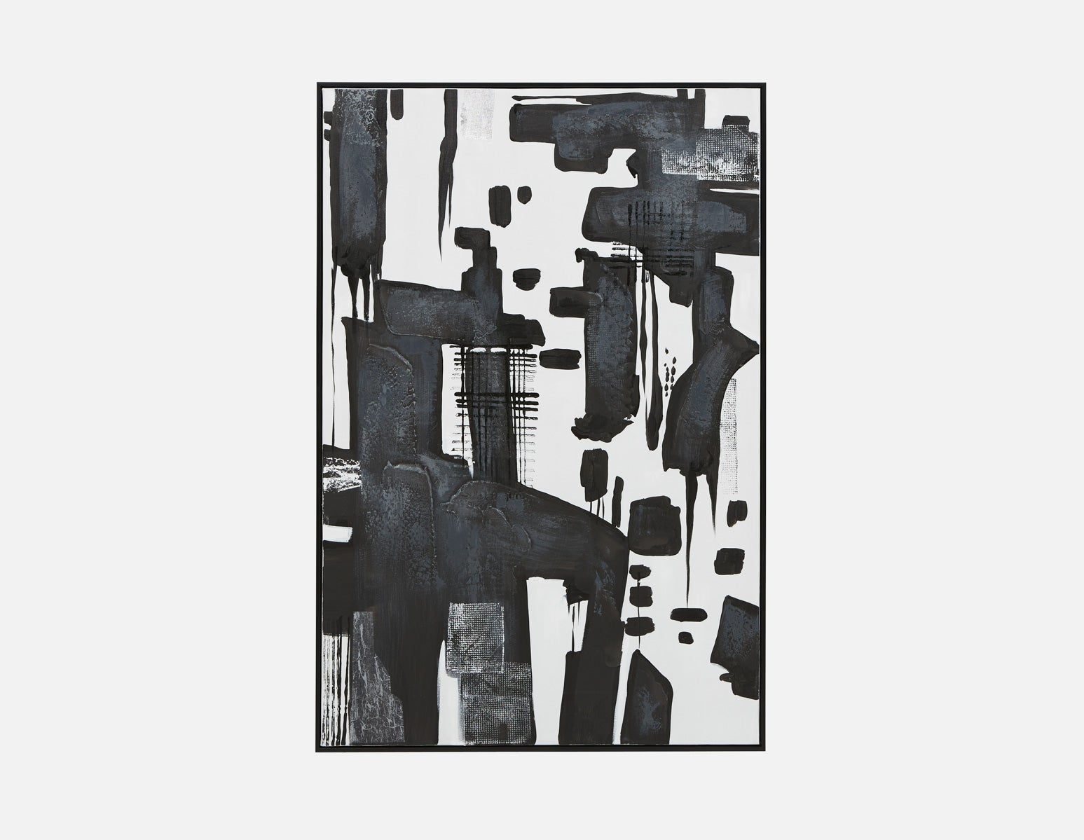 AVELINO - acrylic painting 80x120 cm - Multi