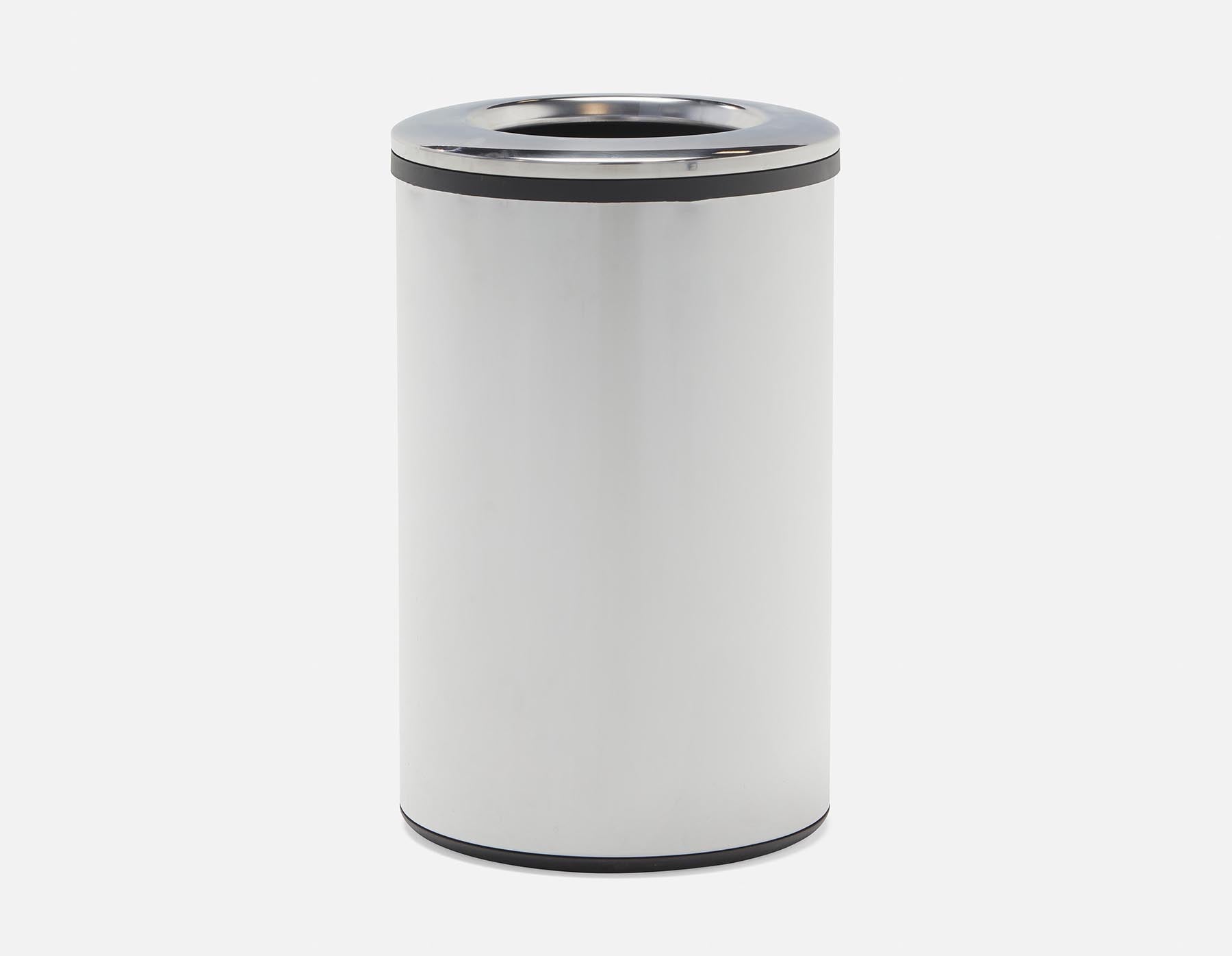 NIMBO - stainless steel waste bin 40 l - Steel