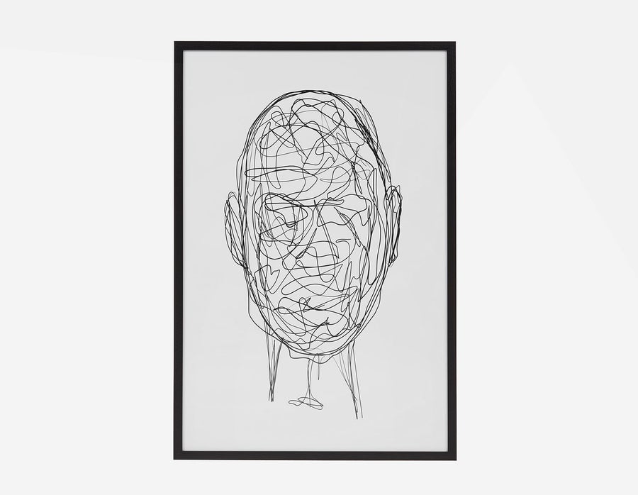 COLINA framed wall art 63x93cm undefined