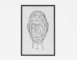 COLINA - framed wall art 63x93cm - Multi