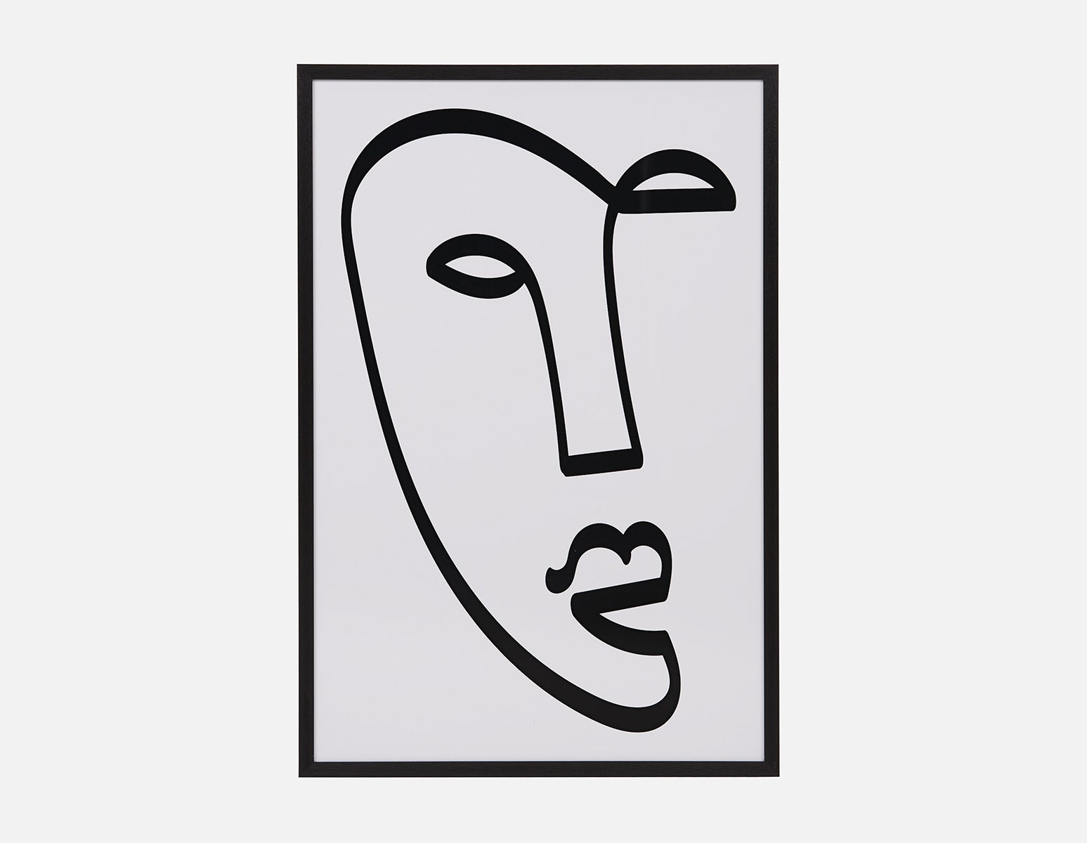 KISARA - tableau encadré 63x93cm - Multi