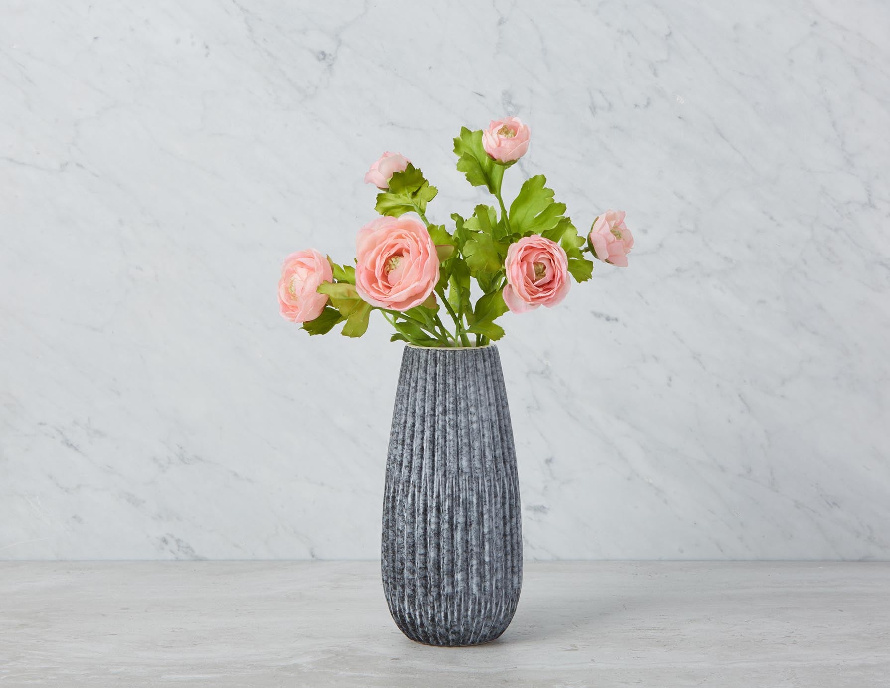 RANUNCULUS - artificial flower 60 cm - Pink