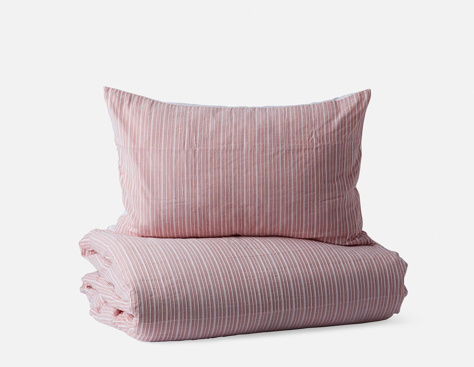 CADE - ensemble housse de couette 3 pièces, très grand lit - Rose
