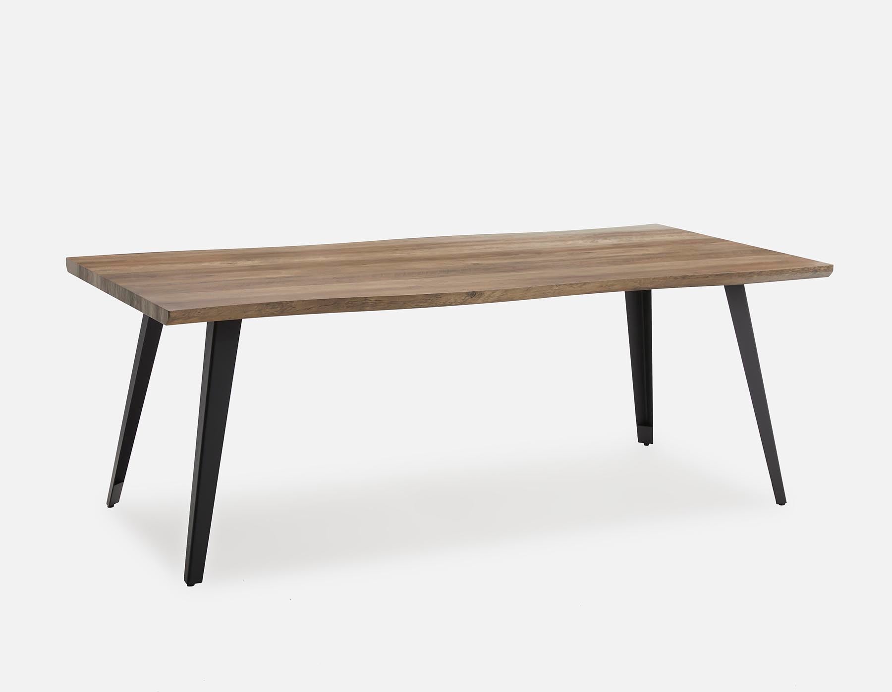 JERRY - large dining table 210 cm - Walnut